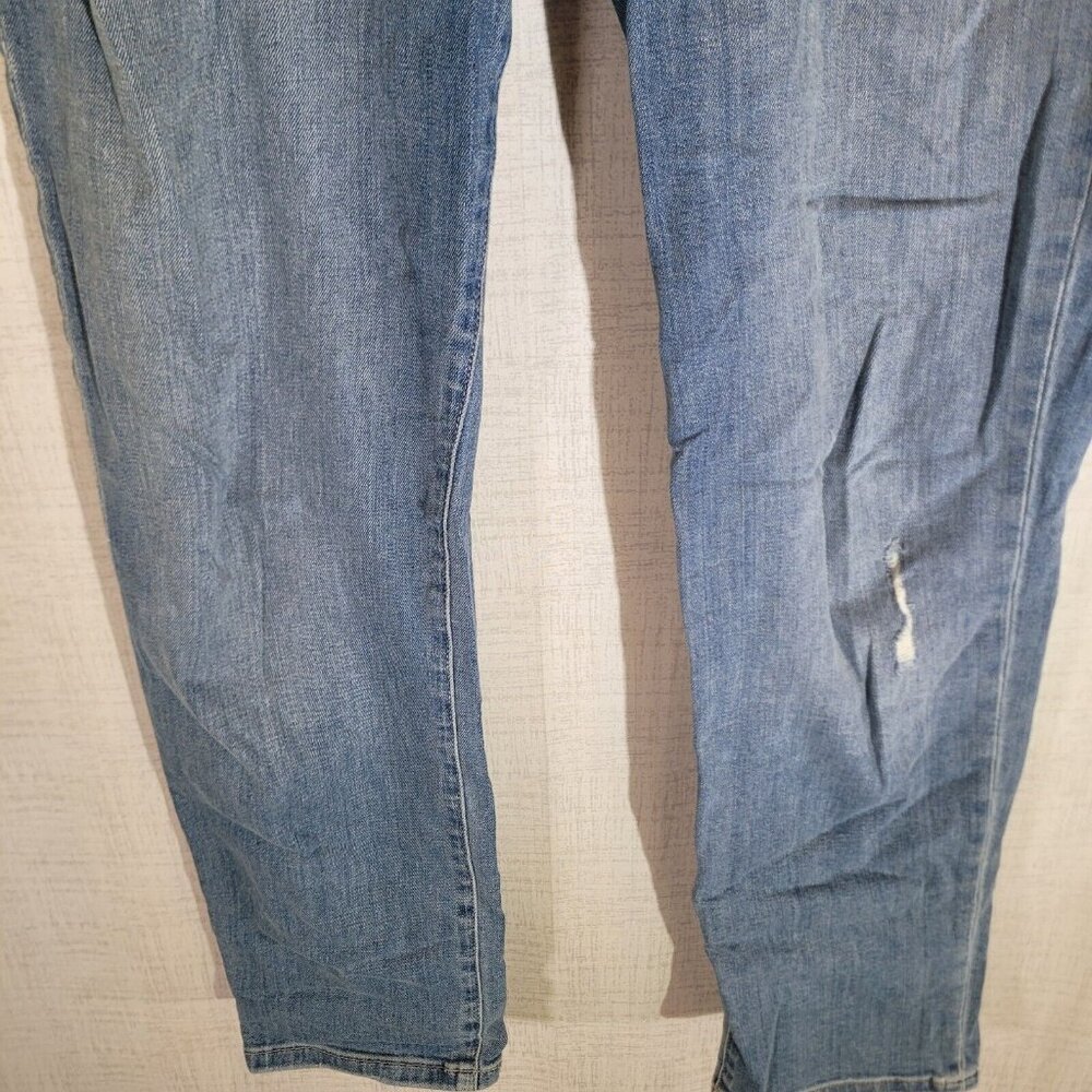 Joes Jeans Womens 30 36x28 Blue Slim Boyfriend Denim Stretch Distressed - Picture 9 of 10